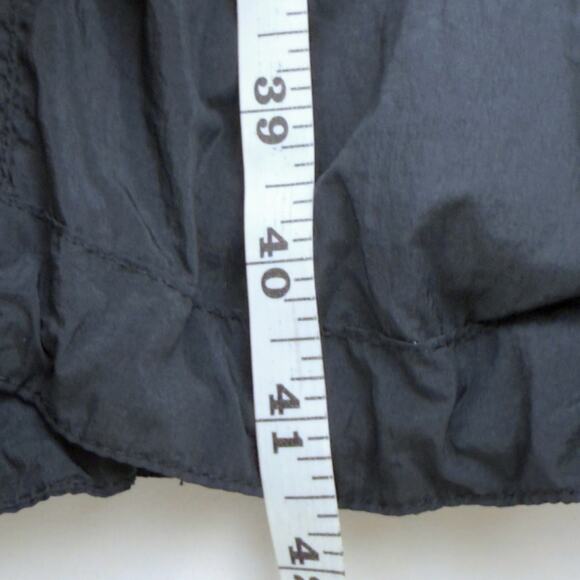 Daily Practice Sz MP Free Fall Black Parachute Drawstring Midi Dress Anthro - Picture 11 of 12